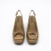 Dámske slingback béžové lodičky Ladies Dámske slingback béžové lodičky Ladies