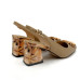 Dámske slingback béžové lodičky Ladies Dámske slingback béžové lodičky Ladies