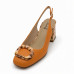Dámske oranžové slingback lodičky Ladies Dámske oranžové slingback lodičky Ladies