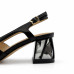 Dámske čierne slingback lodičky Ladies Dámske čierne slingback lodičky Ladies