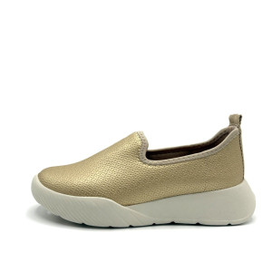Dámske zlaté slip on poltopánky Piccadilly
