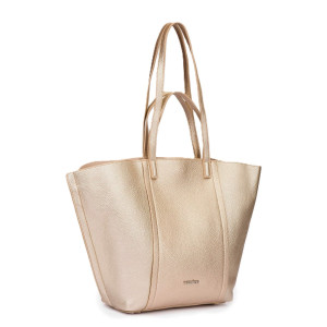 Dámska zlatá shopper kabelka Wonders