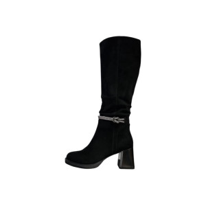 Dámske elegantné vysoké čižmy Ladies čierne