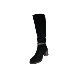 Dámske elegantné vysoké čižmy Ladies čierne