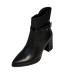 Dámske elegantné čižmy Ladies čierne na podpätku Dámske elegantné čižmy Ladies čierne na podpätku
