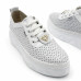 Dámske bielo strieborné Sneakers Guero Dámske bielo strieborné Sneakers Guero