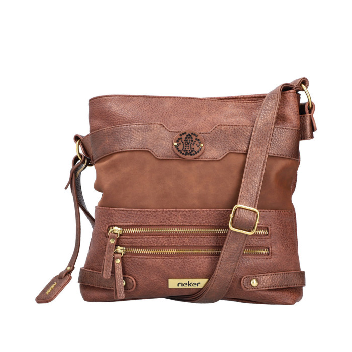 Crossbody kabelka Rieker hnedá Crossbody kabelka Rieker hnedá