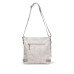 Dámska strieborná crossbody kabelka Rieker Dámska strieborná crossbody kabelka Rieker