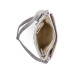 Dámska strieborná crossbody kabelka Rieker Dámska strieborná crossbody kabelka Rieker