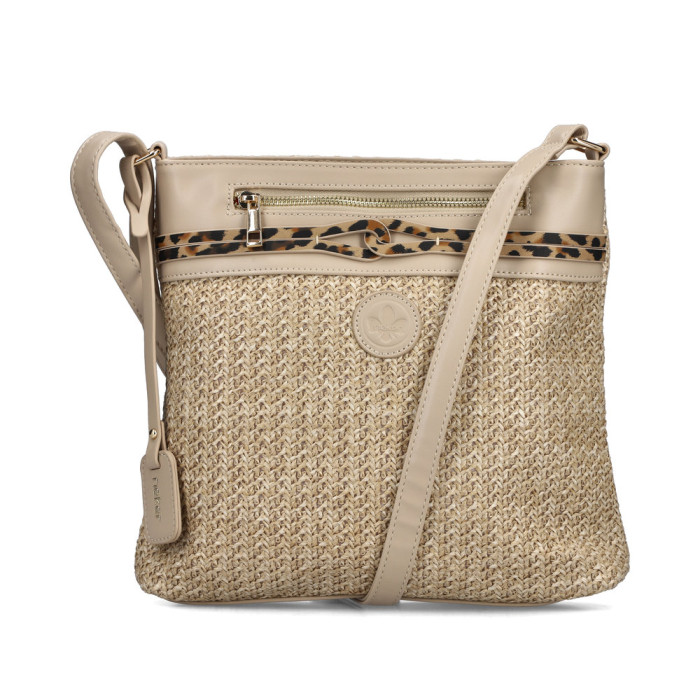 Dámska crossbody kabelka béžová Rieker Dámska crossbody kabelka béžová Rieker