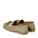 Elegantné kožené mokasíny Maciejka so strapcami