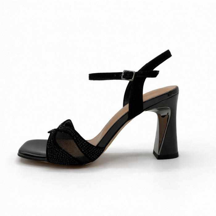 Dámske čierne elegantné sandále Epica Dámske čierne elegantné sandále Epica