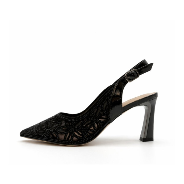 Dámske čipkované slingback lodičky Epica Dámske čipkované slingback lodičky Epica