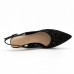 Dámske čipkované slingback lodičky Epica Dámske čipkované slingback lodičky Epica