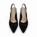 Dámske čipkované slingback lodičky Epica Dámske čipkované slingback lodičky Epica