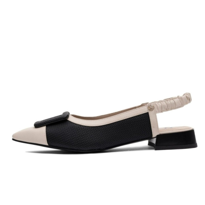 Dámske čierne slingback lodičky Maciejka Dámske čierne slingback lodičky Maciejka