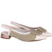 Dámske pistáciové slingback lodičky Maciejka Dámske pistáciové slingback lodičky Maciejka