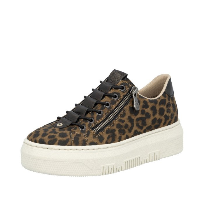 Tenisky Rieker s leopardím vzorom Tenisky Rieker s leopardím vzorom