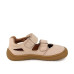 Detské béžové kožené barefoot sandále Protetika Detské béžové kožené barefoot sandále Protetika