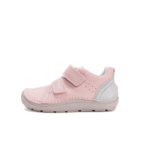 Detské rúžové barefoot poltopánky  D.D.Step