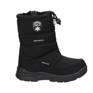 Detské softshell snehule American čierne