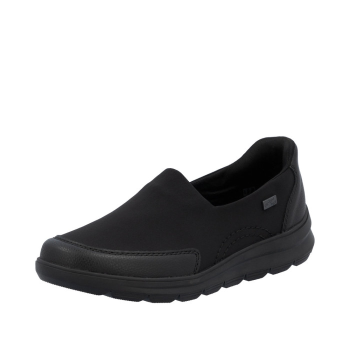 Slip-on tenisky Rieker čierne Slip-on tenisky Rieker čierne