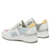 Dámske biele sneakers s bočným zipsom Rieker Dámske biele sneakers s bočným zipsom Rieker