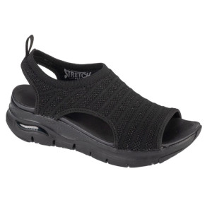 Dámske  sandále Skechers - čierne