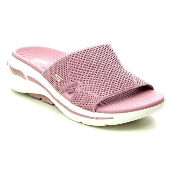 Dámske šľapky Skechers - ružové Dámske šľapky Skechers - ružové