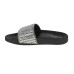 Dámske čierno - strieborné šľapky Skechers Dámske čierno - strieborné šľapky Skechers