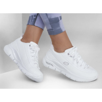 Biele dámske tenisky Skechers