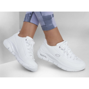 Biele dámske tenisky Skechers