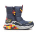 Chlapčenské snehule značky Skechers modré Chlapčenské snehule značky Skechers modré