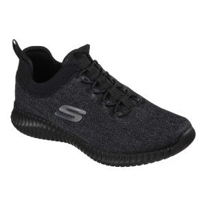 Pánske čierne pohodlné slip-on tenisky Skechers