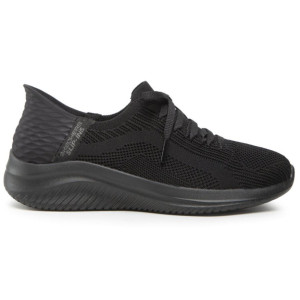 Pohodlné čierne sneakersy Skechers