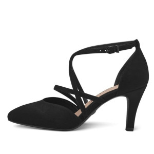 Dámske elegantné čierne sandáleTamaris