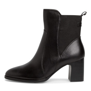 Dámske členkové čižmy Tamaris Comfort čierne