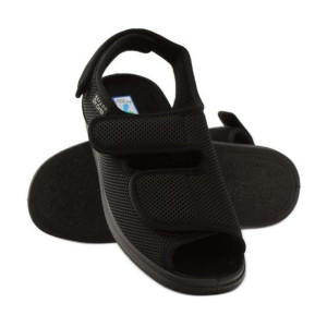 Pánske sandále DrOrto v čiernej farbe
