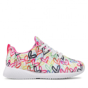 Dámske tenisky Skechers so srdiečkami