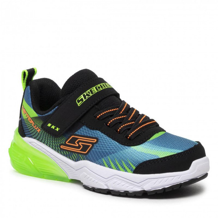 Detské tenisky SKECHERS blue lime Detské tenisky SKECHERS blue lime