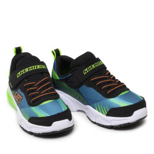 Detské tenisky SKECHERS blue lime