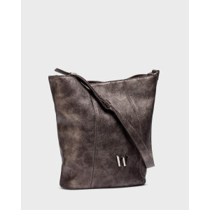 Dámska shopper kabelka Wonders hnedá melír
