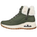 Dámske zimné topánky Skechers zelené