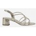 Elegantné zlaté sandále Tamaris Elegantné zlaté sandále Tamaris